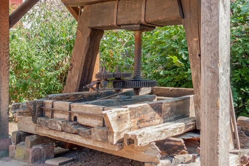 Old School Grape Crushing - Z&M Twisted Vines Winery and Vineyard